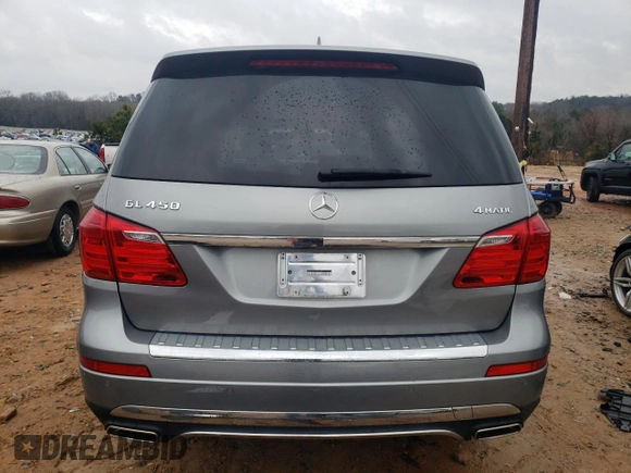 2015 Mercedes-Benz GL-Class GL 450 with VIN 4JGDF6EE8FA477569, listed as a Copart auction lot 44479244 with 105,047 mi miles. Bid and sale history available at carsss.com. Image 6.
