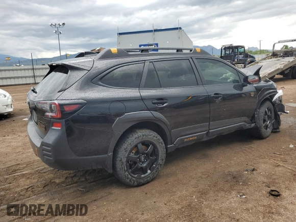 2022 Subaru Outback Wilderness with VIN 4S4BTGUD2N3107882, listed as a Copart auction lot 59008125 with Not provided miles and Salvage title. Bid and sale history available at DreamBid. Image 3.
