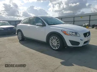 2011 Volvo C30 with VIN YV1672MK3B2205455, listed as a Copart auction lot 51128085 with 100,576 mi miles and Salvage Title. Bid and sale history available at carsss.com. Image 10.