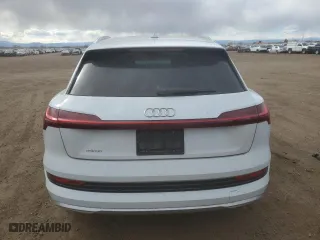 2019 Audi e-tron Premium Plus with VIN WA1LABGE1KB022369, listed as a Copart auction lot 49403325 with 51,511 mi miles and Salvage Title. Bid and sale history available at carsss.com. Image 6.