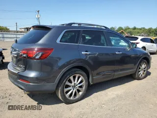 2015 Mazda CX-9 Grand Touring with VIN JM3TB3DV1F0461061, listed as a Copart auction lot 67194994 with 87,637 mi miles and Salvage Title. Bid and sale history available at carsss.com. Image 3.