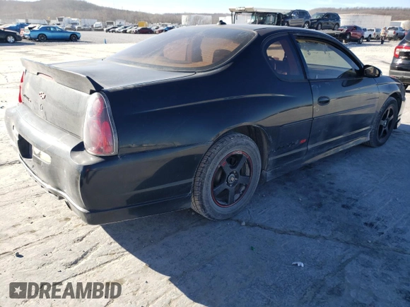 2003 Chevrolet Monte Carlo SS with VIN 2G1WX12K139239036, listed as a Copart auction lot 77154623 with 115,964 mi miles and Salvage Title. Bid and sale history available at carsss.com. Image 3.