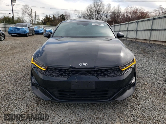 2021 Kia K5 GT-Line with VIN 5XXG64J29MG075109, listed as a Copart auction lot 49680785 with 50,280 mi miles and Salvage Title. Bid and sale history available at carsss.com. Image 5.