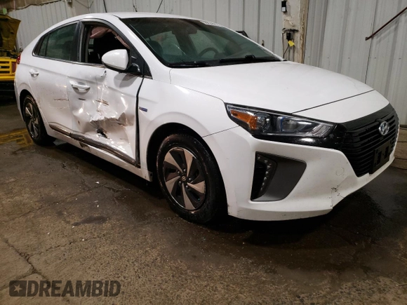 2017 Hyundai Ioniq SEL z VIN KMHC75LC9HU048561, wystawiony jako Copart lot #56254435 z przebiegiem 179 580 mil mil oraz Szkoda całkowita • Salvage title. Historia ofert i sprzedaży dostępna na DreamBid. Obrazek 4.