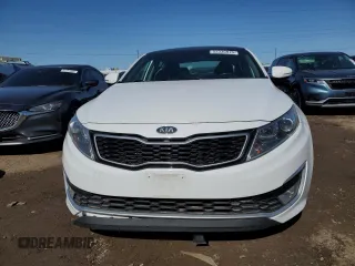 2013 Kia Optima Hybrid EX with VIN KNAGM4AD2D5038590, listed as a Copart auction lot 52335915 with Not Provided miles and Salvage Title. Bid and sale history available at carsss.com. Image 5.