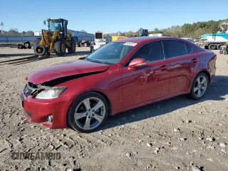 2011 Lexus IS 250 with VIN JTHBF5C20B5137428, listed as a Copart auction lot 50063875 with 193,685 mi miles and Salvage Title. Bid and sale history available at carsss.com. Image 1.