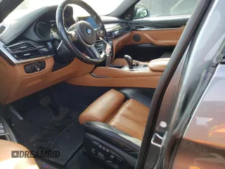2015 BMW X6 xDrive35i with VIN 5UXKU2C52F0N77488, listed as a Copart auction lot 80152333 with 149,747 mi miles. Bid and sale history available at carsss.com. Image 7.