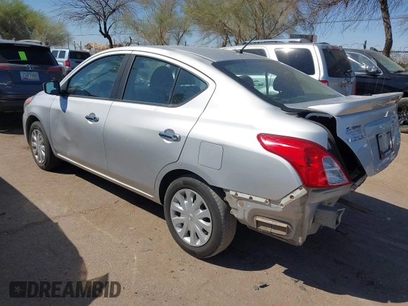 2018 Nissan Versa Sedan SV with VIN 3N1CN7AP8JK438703, listed as a IAAI auction lot 41901137 with 90,646 mi miles. Bid and sale history available at carsss.com. Image 3.