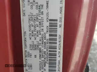 1994 Toyota T100 z VIN JT4VD20A1R0013626, wystawiony jako Copart lot #55592885 z przebiegiem 174 663 mil mil oraz Szkody całkowita. Historia ofert i sprzedaży dostępna na DreamBid. Obrazek 12.