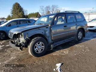 2000 Lexus LX 470 with VIN JT6HT00W1Y0084900, listed as a Copart auction lot 41480235 with 213,577 mi miles and Salvage Title. Bid and sale history available at carsss.com. Image 1.