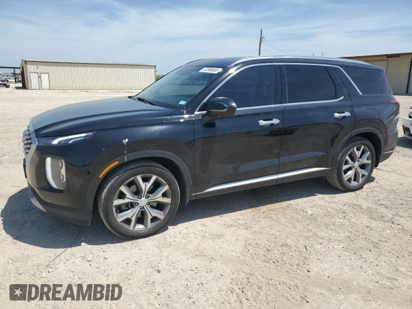 2022 Hyundai Palisade SEL z VIN KM8R44HE2NU344797, wystawiony jako Copart lot #52989805 z przebiegiem 79 107 mil mil oraz Szkoda całkowita • Salvage title. Historia ofert i sprzedaży dostępna na DreamBid. Obrazek 1.