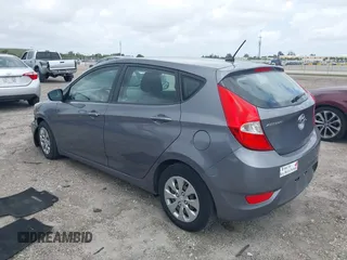 2017 Hyundai Accent SE with VIN KMHCT5AE3HU327391, listed as a IAAI auction lot 41953612 with 108,410 mi miles. Bid and sale history available at carsss.com. Image 3.