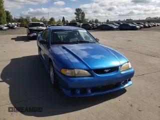 1995 Ford Mustang GT with VIN 1FALP42T1SF201743, listed as a Copart auction lot 49738905 with 187,644 mi miles and Salvage title. Bid and sale history available at DreamBid. Image 13.