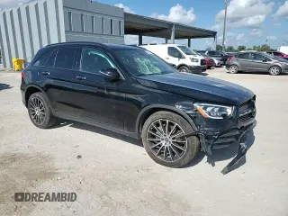 2021 Mercedes-Benz GLC 300 with VIN W1N0G8DB9MV302054, listed as a Copart auction lot 60962465 with 26,709 mi miles and Salvage title. Bid and sale history available at DreamBid. Image 15.