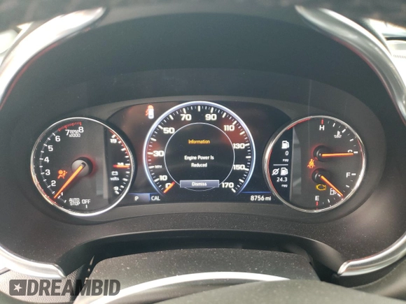 2024 Chevrolet Malibu LT with VIN 1G1ZE5ST2RF194045, listed as a Copart auction lot 47818525 with 8,756 mi miles and Salvage Title. Bid and sale history available at DreamBid. Image 9.