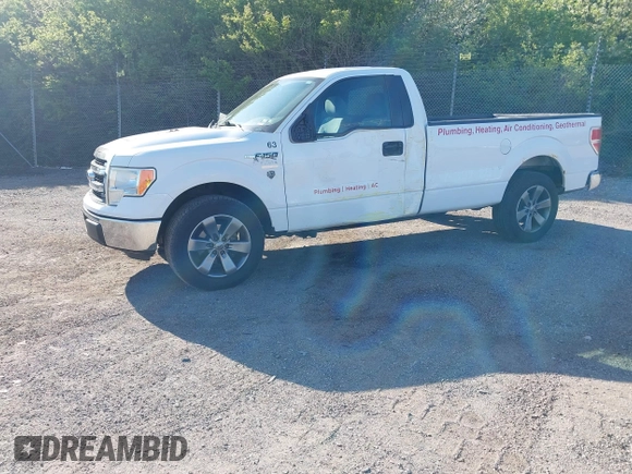 2013 Ford F-150 XL with VIN 1FTNF1CF4DKD97474, listed as a IAAI auction lot 42056335 with 150,132 mi miles. Bid and sale history available at carsss.com. Image 18.