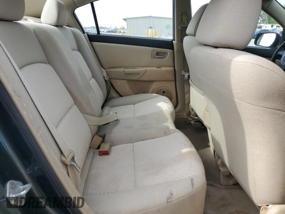 2006 Mazda 3 i with VIN JM1BK12F761483967, listed as a Copart auction lot 54204115 with 60,871 mi miles and Salvage Title. Bid and sale history available at carsss.com. Image 10.