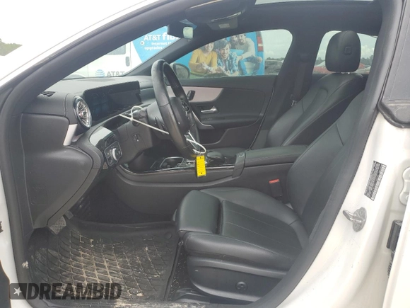 2021 Mercedes-Benz CLA 250 with VIN W1K5J4HBXMN148056, listed as a Copart auction lot 62568315 with 53,904 mi miles and Clean title. Bid and sale history available at DreamBid. Image 7.