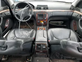2001 Mercedes-Benz S-Class with VIN WDBNG75J11A191756, listed as a Copart auction lot 86551024 with 0 mi miles and Clean Title. Bid and sale history available at carsss.com. Image 8.