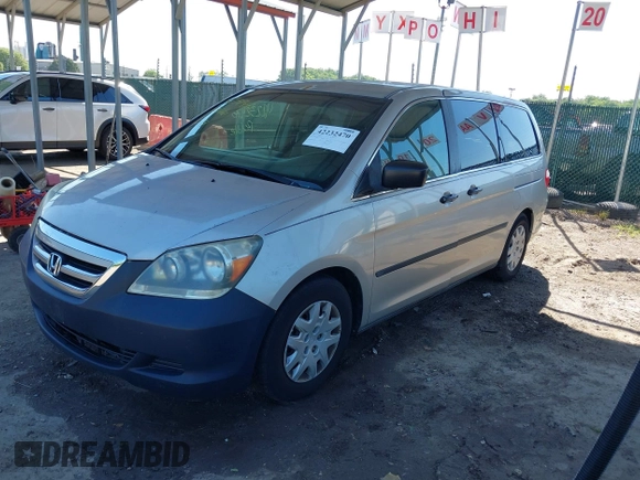 2005 Honda Odyssey LX z VIN 5FNRL38275B117069, wystawiony jako IAAI lot #42232470 z przebiegiem 265 180 mil mil oraz . Historia ofert i sprzedaży dostępna na DreamBid. Obrazek 2.