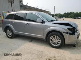 2017 Dodge Journey SXT with VIN 3C4PDCBG5HT599636, listed as a Copart auction lot 60121895 with 54,659 mi miles and Salvage title. Bid and sale history available at DreamBid. Image 4.