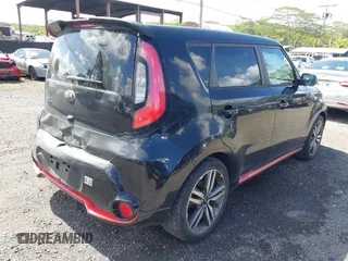 2015 Kia Soul + with VIN KNDJP3A56F7160721, listed as a IAAI auction lot 41746456 with 92,171 mi miles. Bid and sale history available at carsss.com. Image 4.