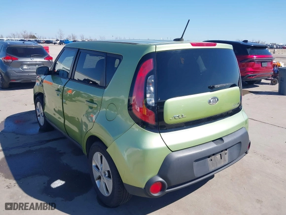 2014 Kia Soul with VIN KNDJN2A21E7721430, listed as a IAAI auction lot 41657615 with 1 mi miles. Bid and sale history available at carsss.com. Image 3.