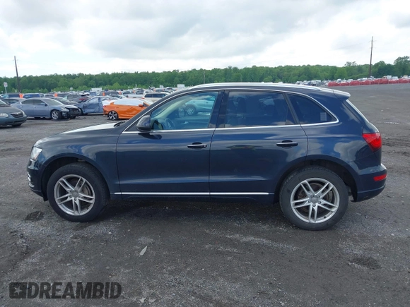2015 Audi Q5 Premium Plus with VIN WA1LFAFP9FA028639, listed as a IAAI auction lot 42260704 with 126,689 mi miles and . Bid and sale history available at DreamBid. Image 14.