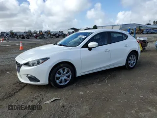 2016 Mazda 3 i Sport with VIN JM1BM1J79G1287549, listed as a Copart auction lot 45183375 with 43,123 mi miles and Salvage Title. Bid and sale history available at DreamBid. Image 1.