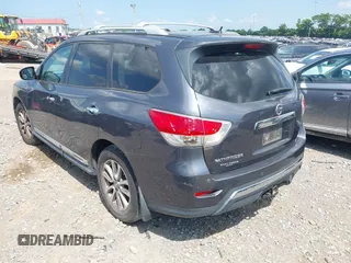 2013 Nissan Pathfinder Platinum with VIN 5N1AR2MM2DC621744, listed as a IAAI auction lot 42568157 with 172,806 mi miles and . Bid and sale history available at DreamBid. Image 3.