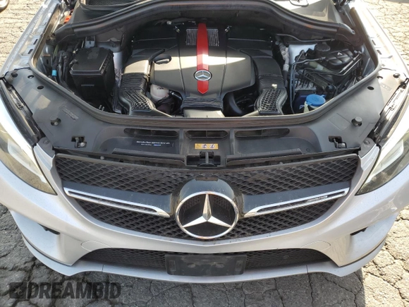 2017 Mercedes-Benz GLE 43 AMG with VIN 4JGED6EBXHA064104, listed as a Copart auction lot 58497065 with 120,735 mi miles and Clean title. Bid and sale history available at DreamBid. Image 12.