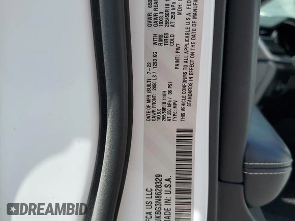 2022 Jeep Grand Cherokee Limited z VIN 1C4RJKBG3N8628329, wystawiony jako Copart lot #61431515 z przebiegiem 45 983 mil mil oraz Szkoda całkowita • Salvage title. Historia ofert i sprzedaży dostępna na DreamBid. Obrazek 14.
