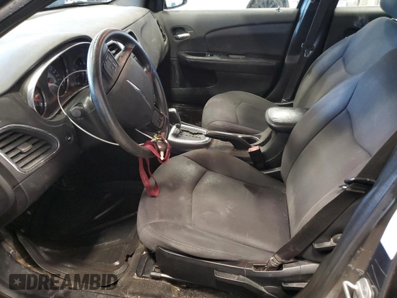 2013 Chrysler 200 LX with VIN 1C3CCBAB7DN704760, listed as a Copart auction lot 42809845 with 147,891 mi miles and Clean Title. Bid and sale history available at carsss.com. Image 7.