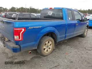2016 Ford F-150 XL with VIN 1FTEX1C81GFA58201, listed as a IAAI auction lot 41304090 with 185,210 mi miles and . Bid and sale history available at carsss.com. Image 4.