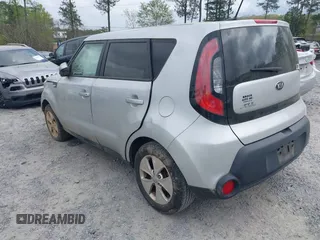 2014 Kia Soul with VIN KNDJN2A24E7740313, listed as a IAAI auction lot 41940893 with 128,708 mi miles and . Bid and sale history available at DreamBid. Image 3.