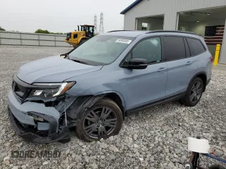 2022 Honda Pilot Sport with VIN 5FNYF6H34NB087901, listed as a Copart auction lot 58990985 with 43,579 mi miles and Salvage title. Bid and sale history available at DreamBid. Image 1.