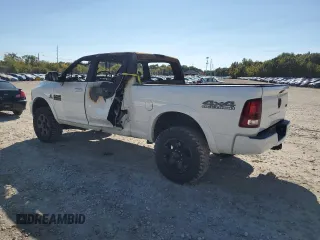 2017 Ram 2500 Laramie with VIN 3C6UR5FL3HG558591, listed as a Copart auction lot 75864824 with 0 mi miles and Salvage Title. Bid and sale history available at carsss.com. Image 2.