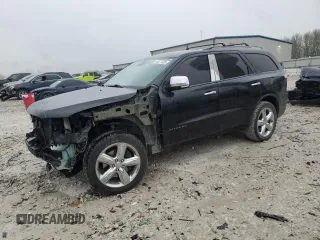 2013 Dodge Durango Citadel with VIN 1C4SDJET0DC616002, listed as a Copart auction lot 54677325 with 174,131 mi miles and Salvage title. Bid and sale history available at DreamBid. Image 1.
