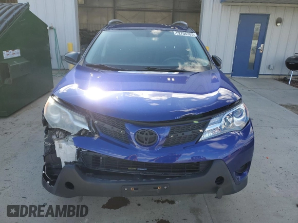 2015 Toyota RAV4 LE with VIN 2T3BFREVXFW283141, listed as a Copart auction lot 52705705 with 124,004 mi miles and Clean Title. Bid and sale history available at DreamBid. Image 5.
