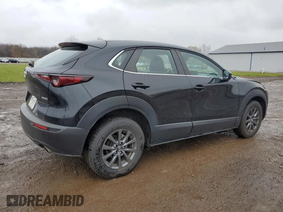 2021 Mazda CX-30 S with VIN 3MVDMBAL4MM209043, listed as a Copart auction lot 79406284 with 55,944 mi miles and Salvage title. Bid and sale history available at DreamBid. Image 3.