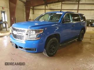 2017 Chevrolet Tahoe Commercial with VIN 1GNSKDEC3HR275308, listed as a Copart auction lot 54381555 with 134,708 mi miles and Clean title. Bid and sale history available at DreamBid. Image 1.