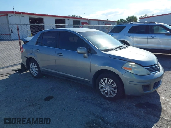 2009 Nissan Versa 1.8 S with VIN 3N1BC11E09L377706, listed as a IAAI auction lot 42027981 with 146,105 mi miles. Bid and sale history available at carsss.com. Image 1.