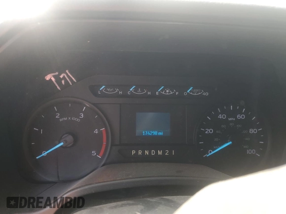 2018 Ford Super Duty F-250 SRW XL with VIN 1FT7W2BT6JEC36382, listed as a Copart auction lot 50999365 with 174,298 mi miles and Salvage Title. Bid and sale history available at carsss.com. Image 9.