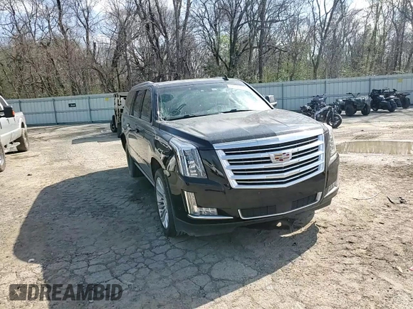 2015 Cadillac Escalade ESV Platinum z VIN 1GYS4UKJ6FR736207, wystawiony jako Copart lot #47637885 z przebiegiem 95 629 mil mil oraz Szkoda całkowita • Salvage title. Historia ofert i sprzedaży dostępna na DreamBid. Obrazek 12.