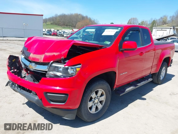 2019 Chevrolet Colorado 4WD Work Truck with VIN 1GCHTBEA5K1255781, listed as a IAAI auction lot 41983838 with 62,972 mi miles. Bid and sale history available at carsss.com. Image 2.