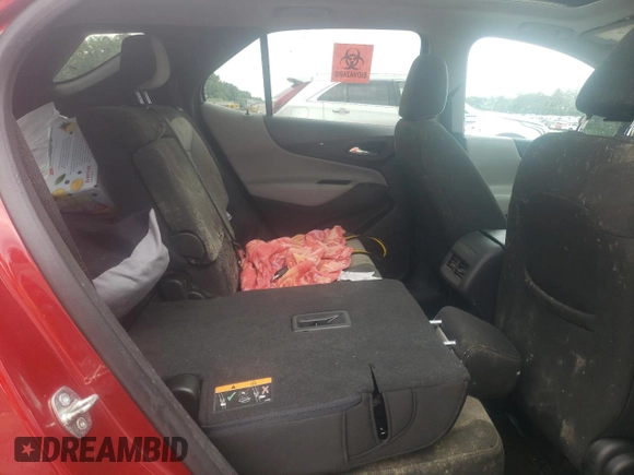 2023 Chevrolet Equinox LT with VIN 3GNAXKEG2PS172557, listed as a Copart auction lot 55362735 with 74,970 mi miles and Salvage title. Bid and sale history available at DreamBid. Image 11.