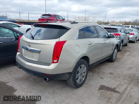 2010 Cadillac SRX Luxury Collection with VIN 3GYFNAEY1AS622854, listed as a IAAI auction lot 41974137 with 137,425 mi miles. Bid and sale history available at carsss.com. Image 4.
