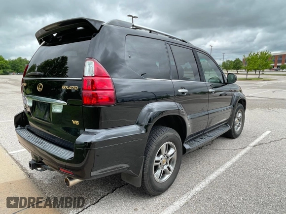 2009 Lexus GX with VIN JTJBT20X990176533, listed as a Copart auction lot 55506465 with 196,544 mi miles and Clean Title. Bid and sale history available at carsss.com. Image 4.