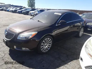 2011 Buick Regal CXL RL6 with VIN W04GU5GC5B1099194, listed as a Copart auction lot 57418874 with 95,629 mi miles and Salvage Title. Bid and sale history available at carsss.com. Image 1.