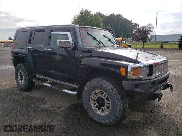 2007 Hummer H3 SUV with VIN 5GTDN13E578158323, listed as a Copart auction lot 62884024 with 169,972 mi miles and Clean Title. Bid and sale history available at carsss.com. Image 4.